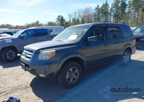 2006 Honda Pilot Ex from USA, damaged, VIN 2HKYF18446H522723